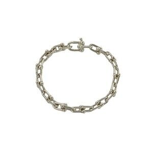 TIFFANY & CO. Silver Charm Bracelet